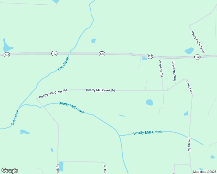 map of restaurants, bars, coffee shops, grocery stores, and more near 6393 Beatty Mill Creek Road in Ray City