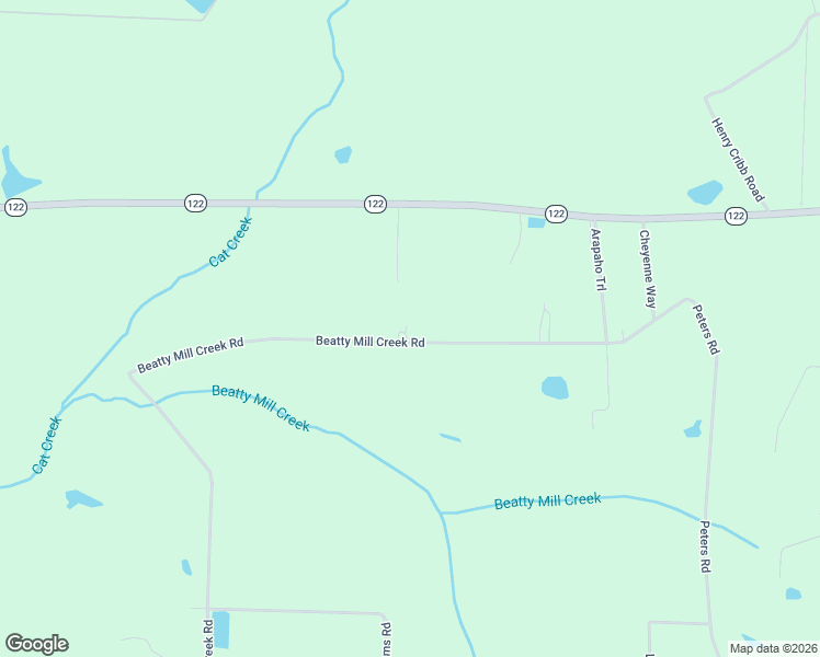map of restaurants, bars, coffee shops, grocery stores, and more near 6393 Beatty Mill Creek Road in Ray City
