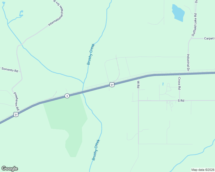map of restaurants, bars, coffee shops, grocery stores, and more near 5420 U.S. 31 in Atmore