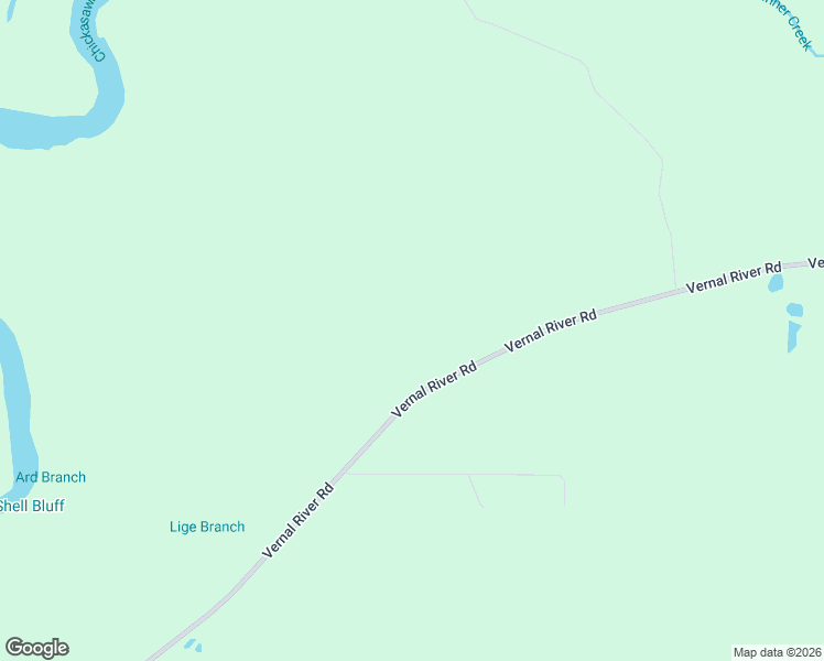 map of restaurants, bars, coffee shops, grocery stores, and more near 1331 Vernal River Road in Lucedale