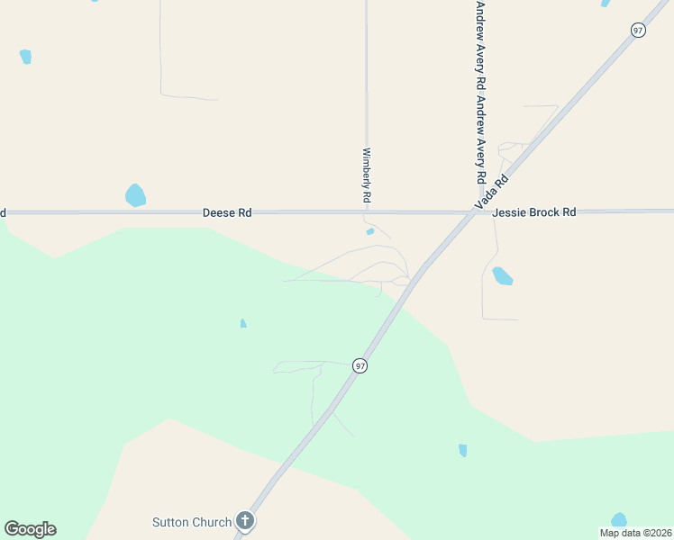 map of restaurants, bars, coffee shops, grocery stores, and more near 4105-4189 Vada Road in Bainbridge