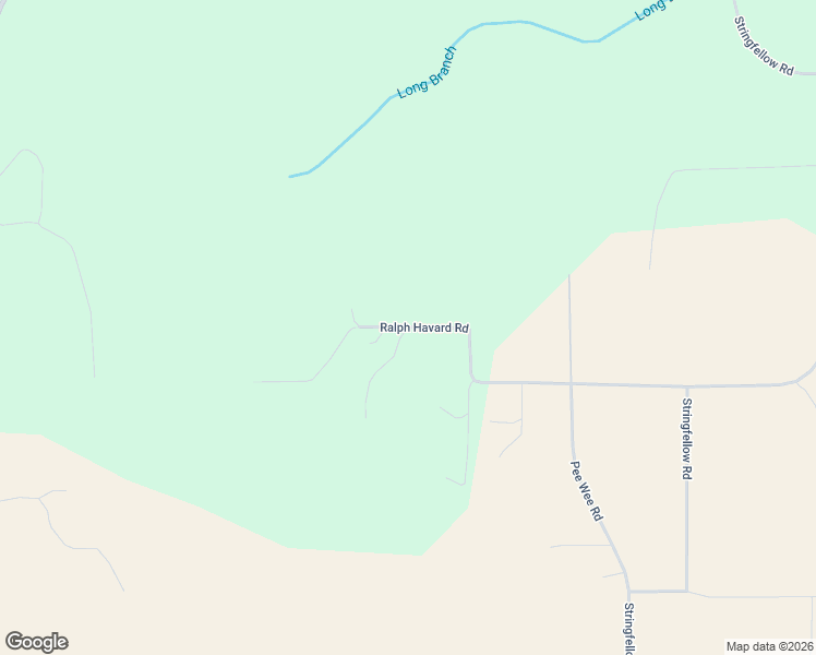 map of restaurants, bars, coffee shops, grocery stores, and more near Ralph Havard Road in Greene County