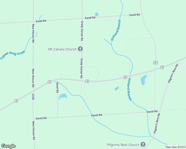 map of restaurants, bars, coffee shops, grocery stores, and more near 2491 Grady Garner Road in Slocomb