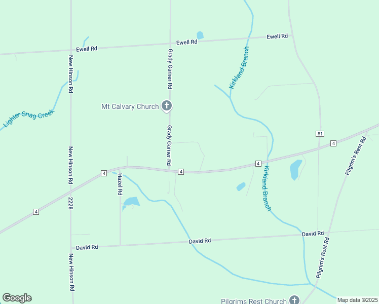 map of restaurants, bars, coffee shops, grocery stores, and more near 2491 Grady Garner Road in Slocomb