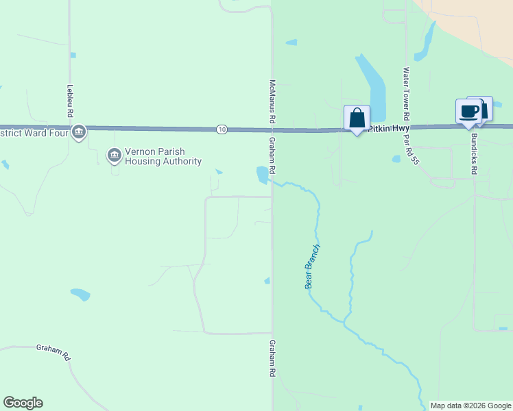 map of restaurants, bars, coffee shops, grocery stores, and more near 176-214 Lonnie Jenae LoopLeesvile in Leesville
