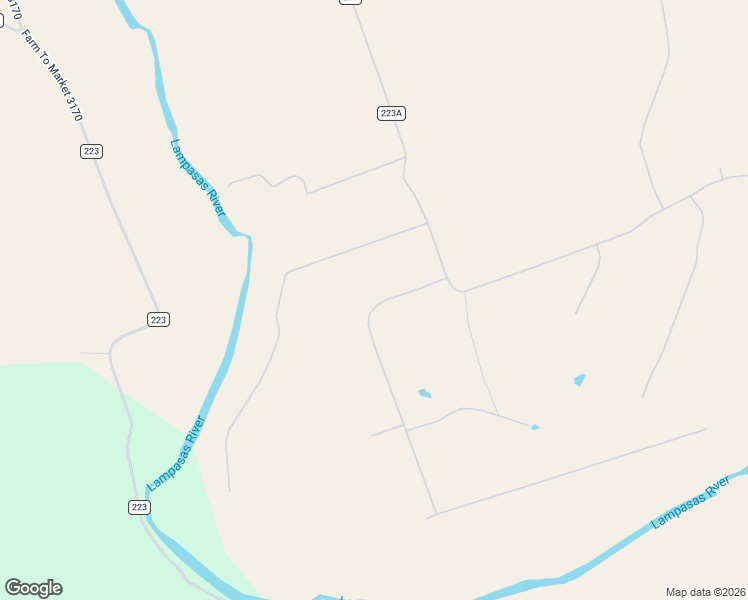 map of restaurants, bars, coffee shops, grocery stores, and more near Unnamed Road in Kempner