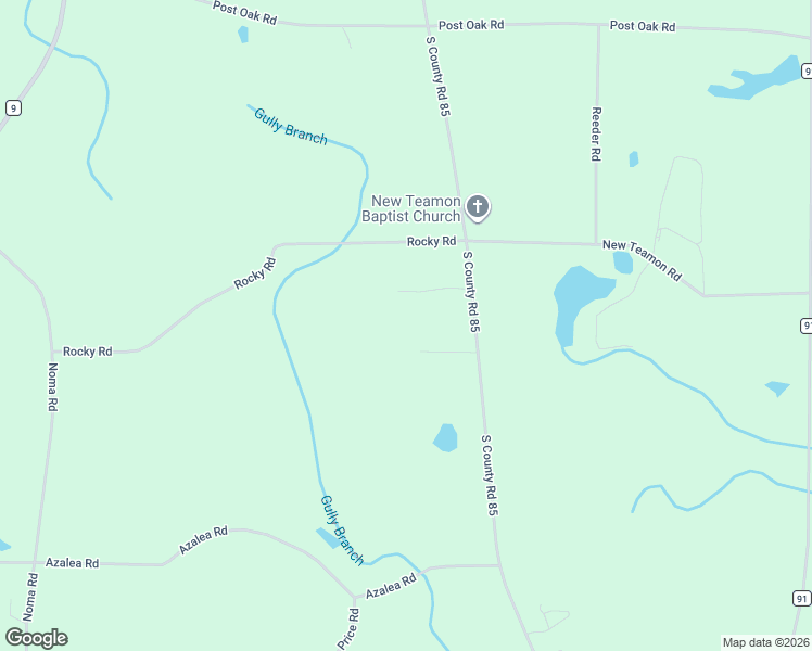 map of restaurants, bars, coffee shops, grocery stores, and more near 4114 South County Road 85 in Slocomb