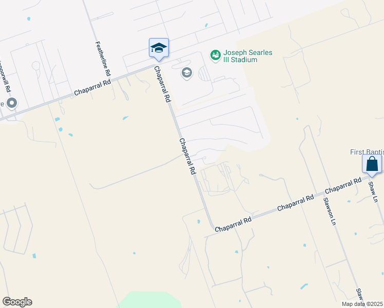 map of restaurants, bars, coffee shops, grocery stores, and more near 5256 Chaparral Road in Killeen