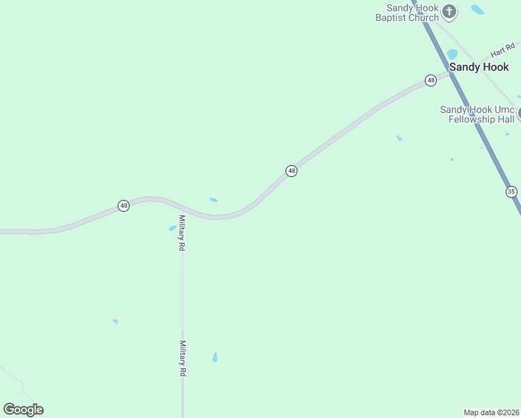 map of restaurants, bars, coffee shops, grocery stores, and more near 216 Mississippi 48 East in Sandy Hook