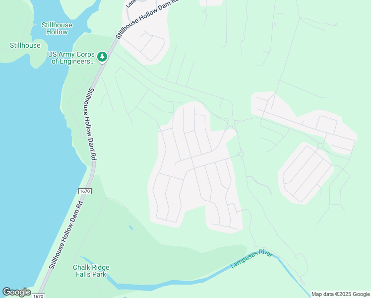 map of restaurants, bars, coffee shops, grocery stores, and more near 5341 Lancaster Drive in Belton