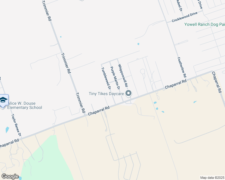 map of restaurants, bars, coffee shops, grocery stores, and more near 2005 Purple Martin Drive in Killeen