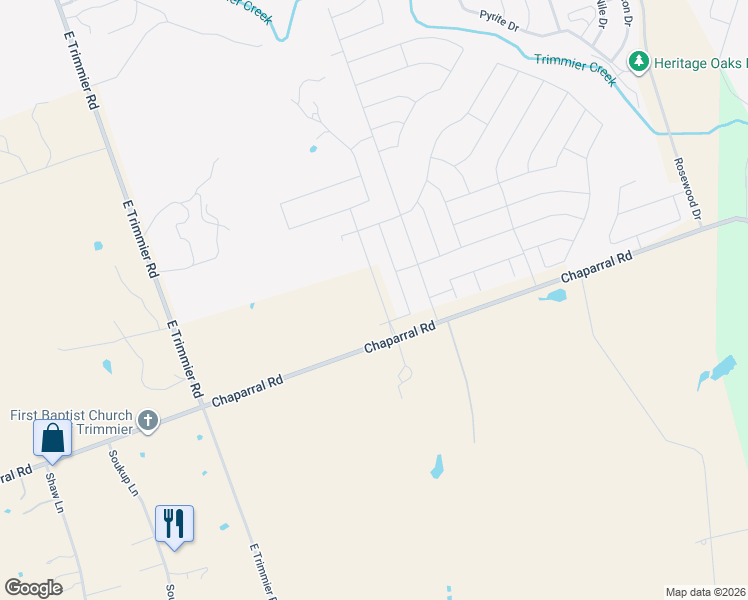 map of restaurants, bars, coffee shops, grocery stores, and more near 749 Money Pit Road in Killeen