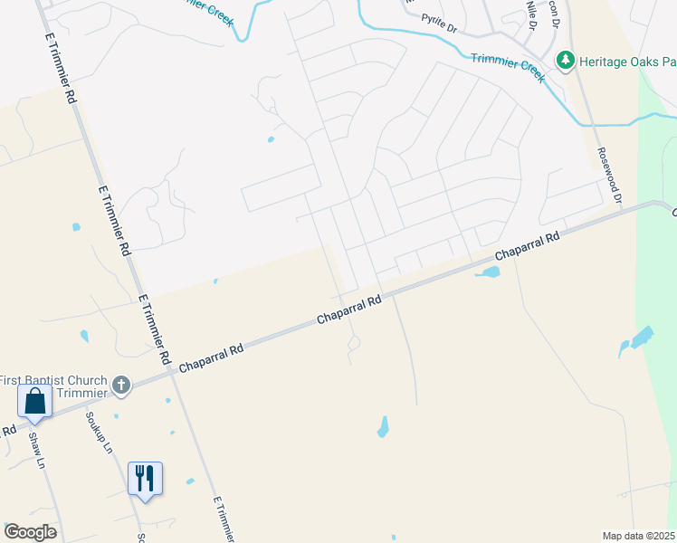 map of restaurants, bars, coffee shops, grocery stores, and more near 8603 Platinum Drive in Killeen