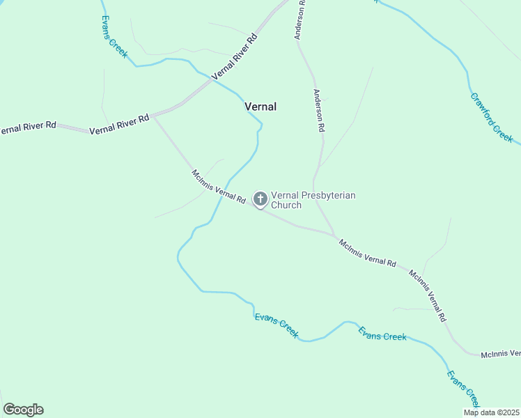 map of restaurants, bars, coffee shops, grocery stores, and more near 455 McInnis Vernal Road in Lucedale