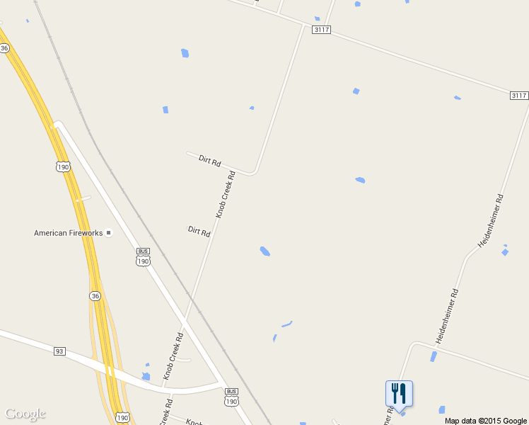 map of restaurants, bars, coffee shops, grocery stores, and more near 5245 Knob Creek Road in Temple