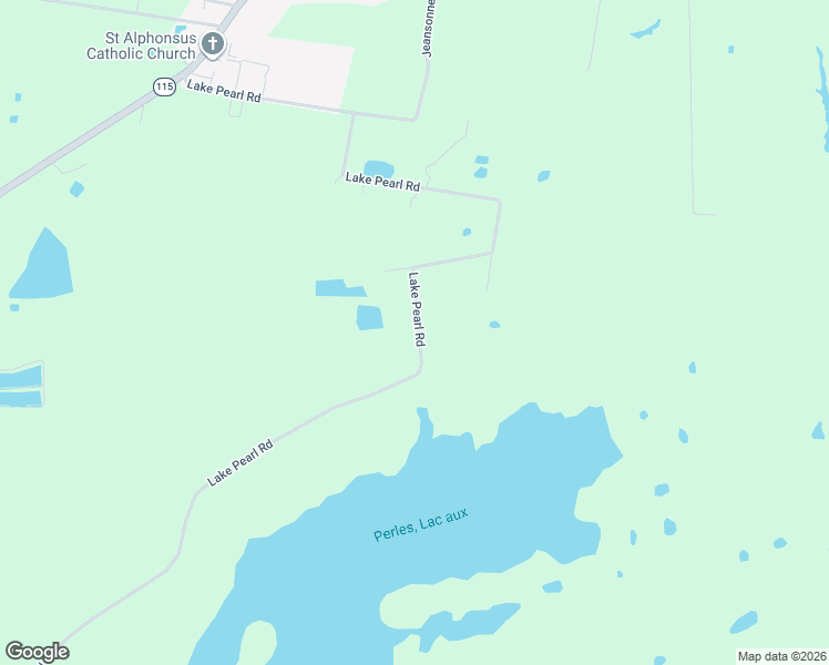 map of restaurants, bars, coffee shops, grocery stores, and more near 818 Lake Pearl Road in Hessmer