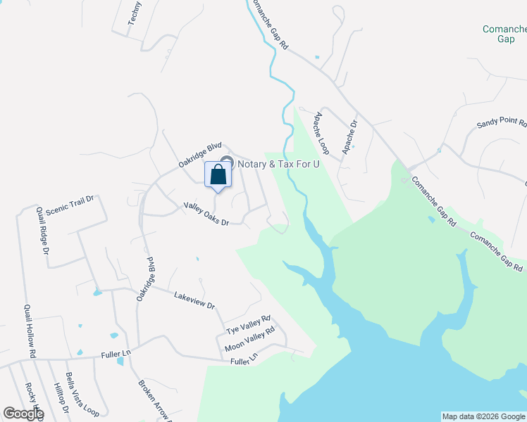 map of restaurants, bars, coffee shops, grocery stores, and more near 3110 Oakridge Boulevard in Harker Heights