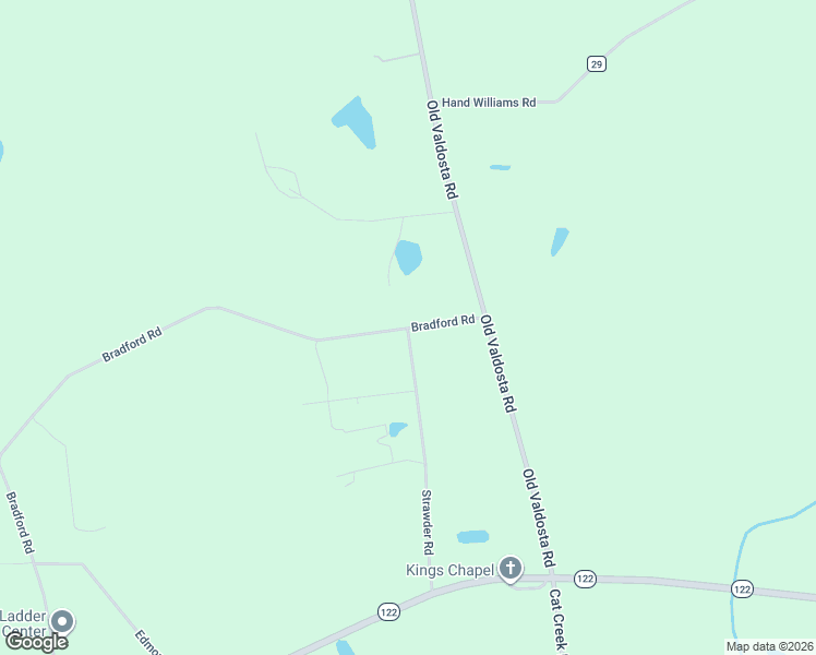 map of restaurants, bars, coffee shops, grocery stores, and more near 1475 Bradford Road in Ray City