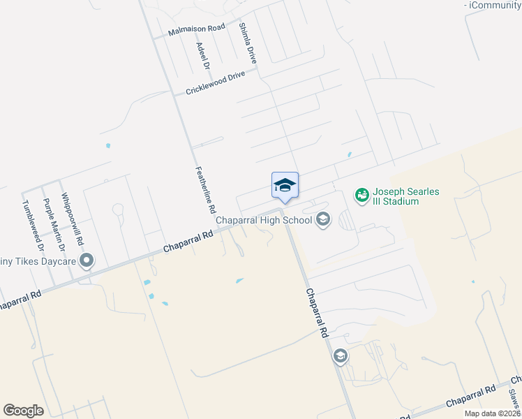 map of restaurants, bars, coffee shops, grocery stores, and more near 3317 Addison Street in Killeen