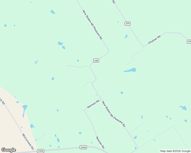 map of restaurants, bars, coffee shops, grocery stores, and more near New Baden-Mt Pleasant Road in Franklin