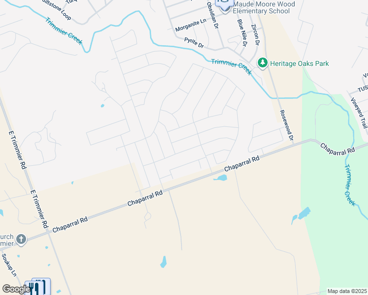 map of restaurants, bars, coffee shops, grocery stores, and more near 7800 Preston Hollow Drive in Killeen