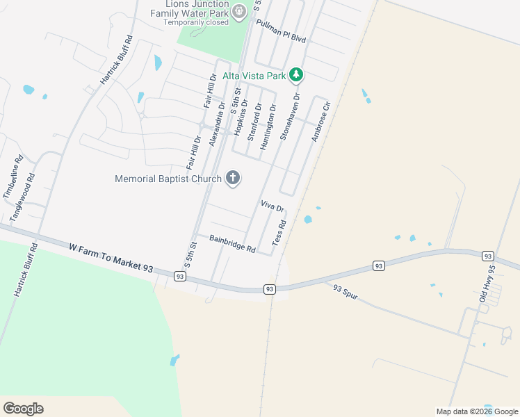 map of restaurants, bars, coffee shops, grocery stores, and more near 6213 Dorothy Muree Drive in Temple