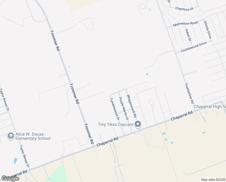 map of restaurants, bars, coffee shops, grocery stores, and more near 1205 Hummingbird Road in Killeen