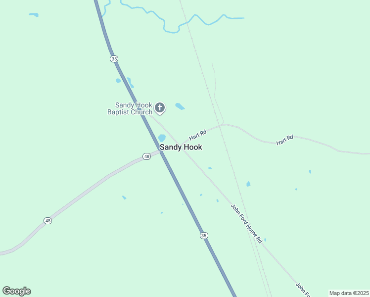 map of restaurants, bars, coffee shops, grocery stores, and more near 20 Hart Road in Sandy Hook