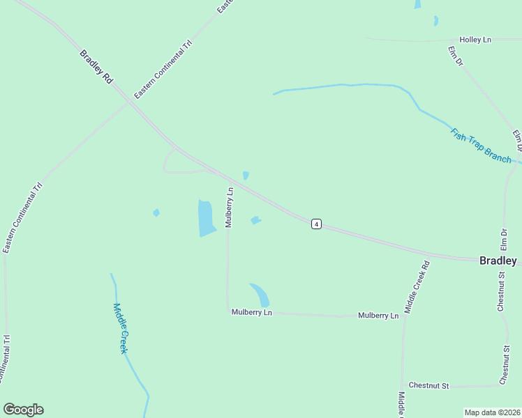 map of restaurants, bars, coffee shops, grocery stores, and more near 14750 Bradley Road in Escambia