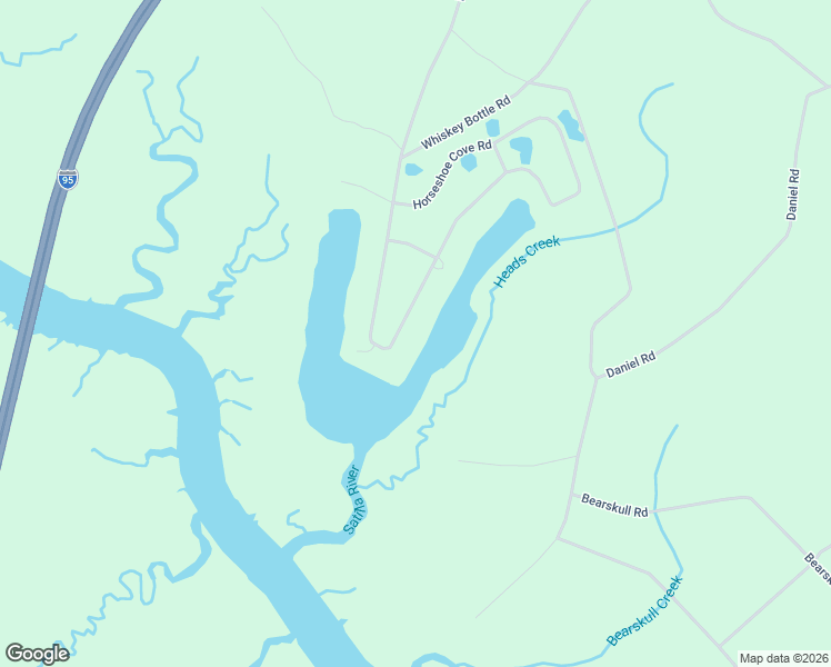 map of restaurants, bars, coffee shops, grocery stores, and more near 3297 Horseshoe Cove Road in Waverly