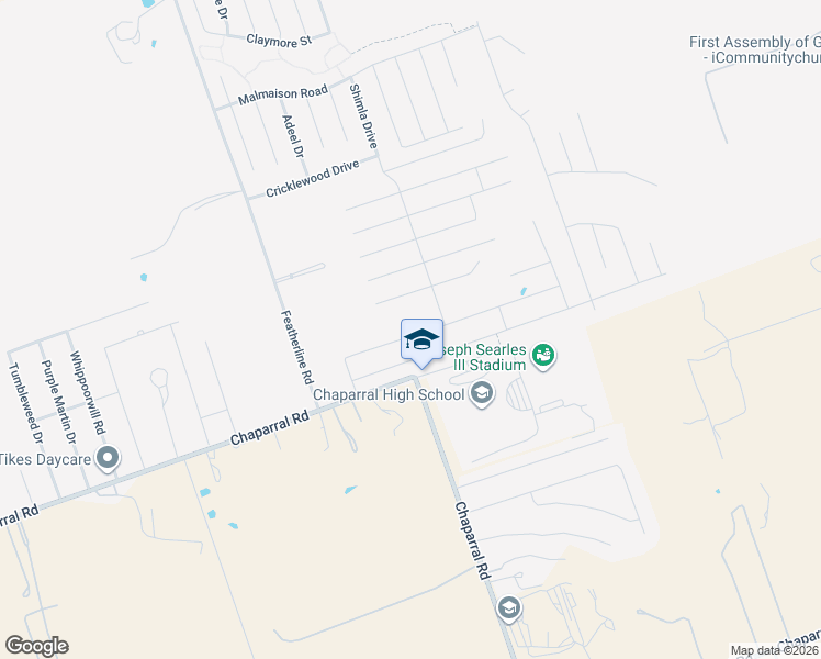 map of restaurants, bars, coffee shops, grocery stores, and more near 3415 Aubree Katherine Drive in Killeen