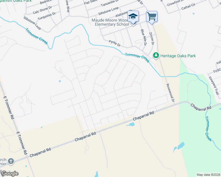 map of restaurants, bars, coffee shops, grocery stores, and more near 8306 Steppington Drive in Killeen