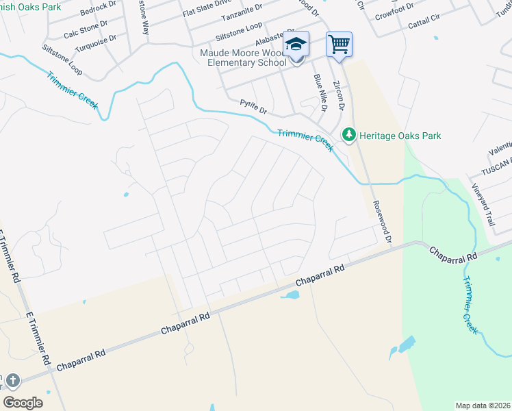 map of restaurants, bars, coffee shops, grocery stores, and more near 8306 Steppington Drive in Killeen
