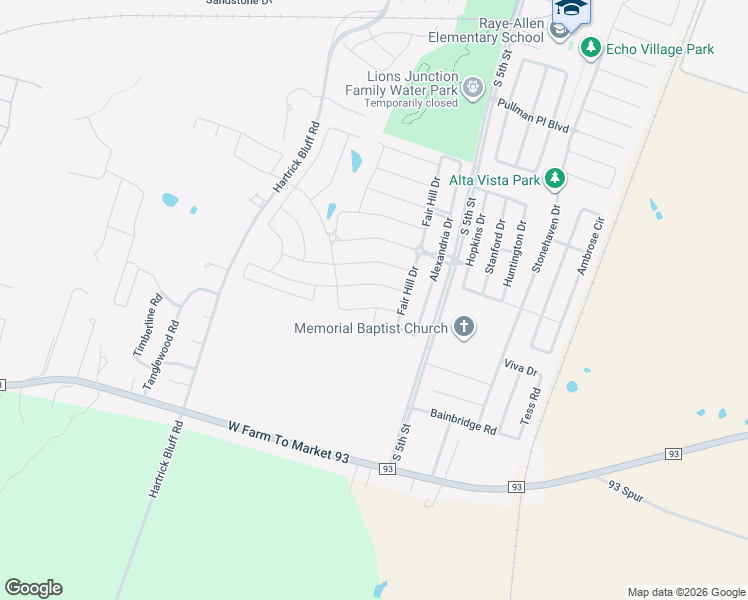 map of restaurants, bars, coffee shops, grocery stores, and more near 426 Banbury Drive in Temple