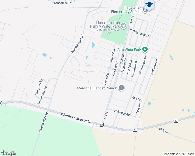 map of restaurants, bars, coffee shops, grocery stores, and more near 426 Banbury Drive in Temple