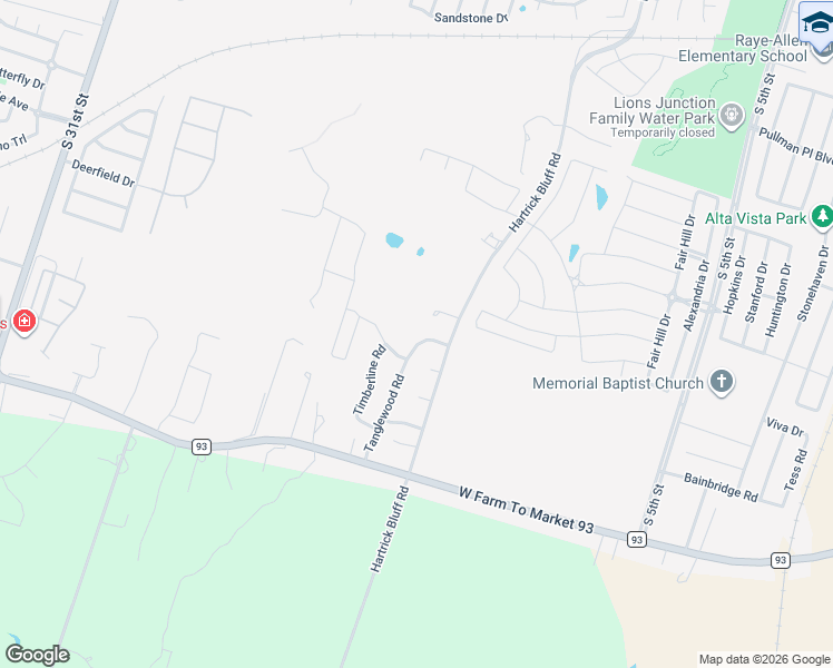 map of restaurants, bars, coffee shops, grocery stores, and more near 102 Red Oak Circle in Temple