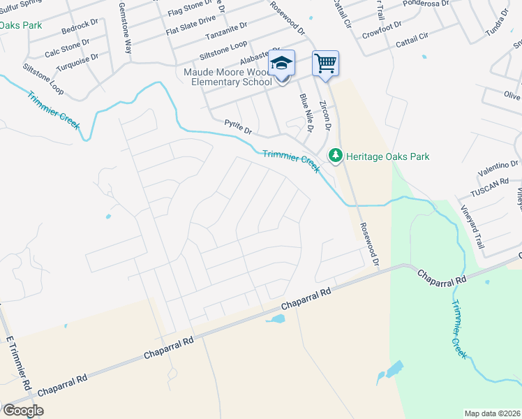 map of restaurants, bars, coffee shops, grocery stores, and more near 8206 Grand Oaks Lane in Killeen