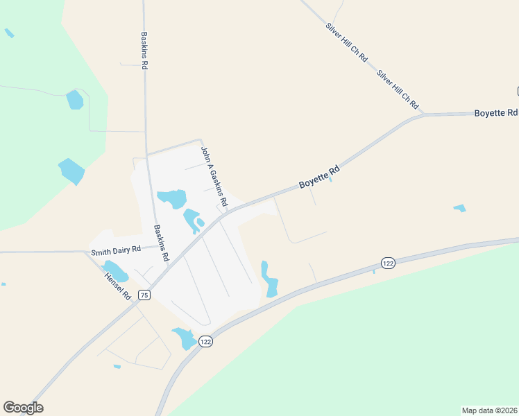 map of restaurants, bars, coffee shops, grocery stores, and more near 527 Boyette Road in Lakeland