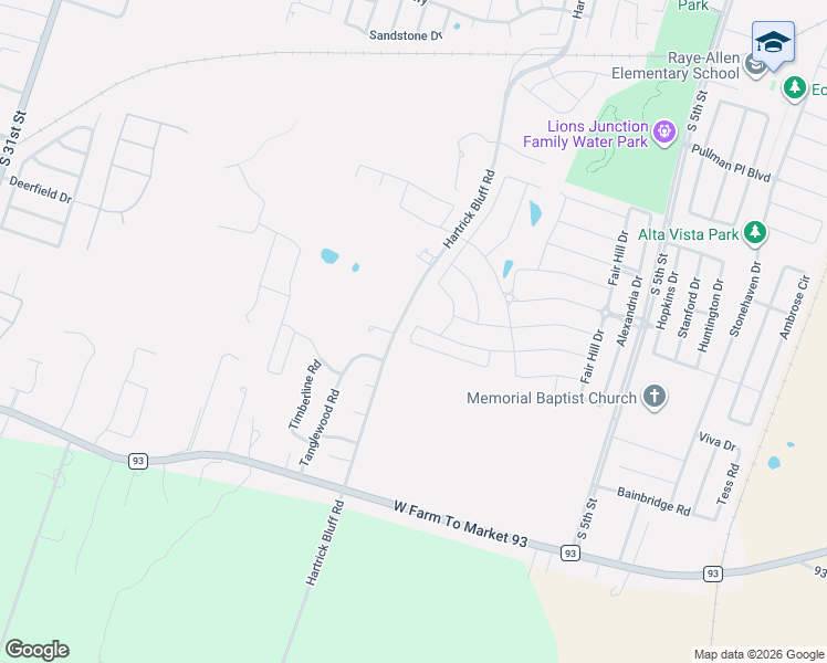 map of restaurants, bars, coffee shops, grocery stores, and more near 5881 Hartrick Bluff Road in Temple