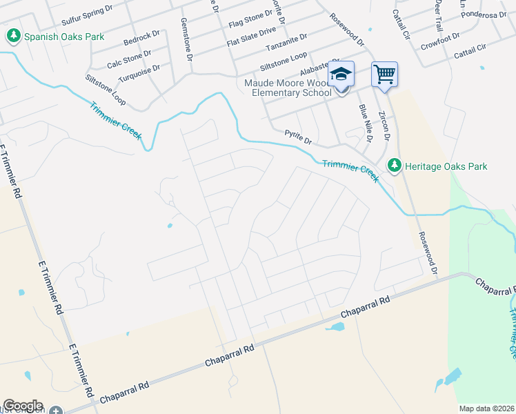 map of restaurants, bars, coffee shops, grocery stores, and more near 8409 Ridge Crest Drive in Killeen