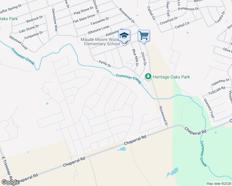 map of restaurants, bars, coffee shops, grocery stores, and more near 8206 Grand Oaks Lane in Killeen
