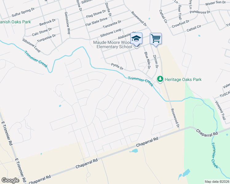 map of restaurants, bars, coffee shops, grocery stores, and more near 8306 Grayson Trail in Killeen