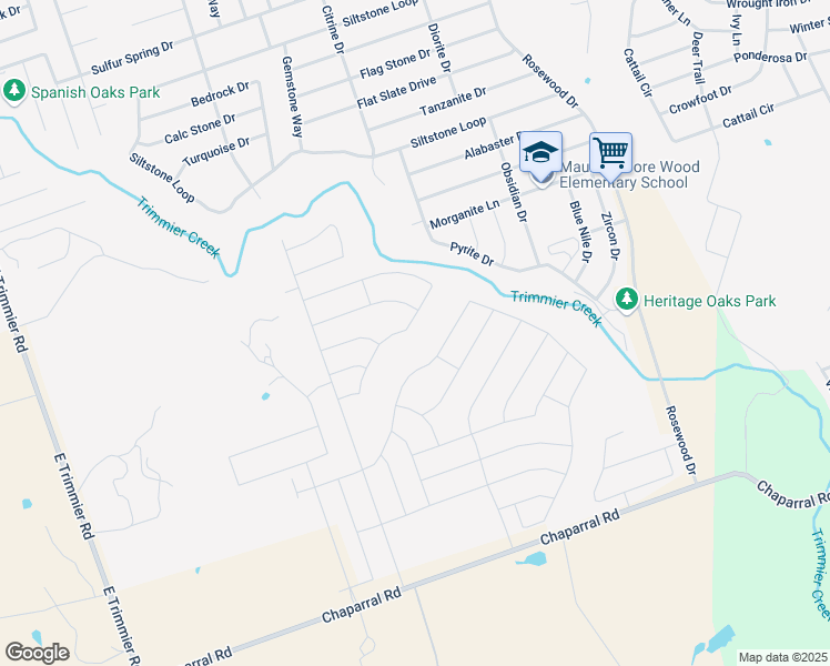 map of restaurants, bars, coffee shops, grocery stores, and more near 8307 Ridge Crest Drive in Killeen