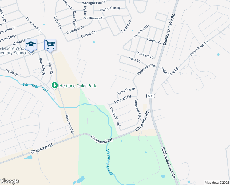 map of restaurants, bars, coffee shops, grocery stores, and more near 807 Valentino Drive in Harker Heights