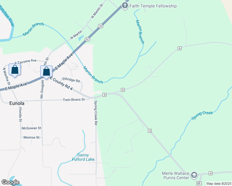 map of restaurants, bars, coffee shops, grocery stores, and more near 612-1198 Co Road 4 in Geneva County