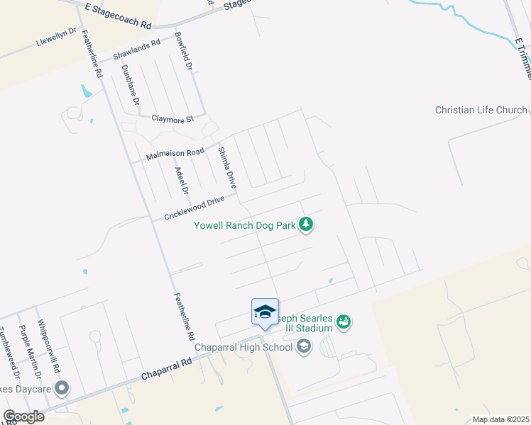 map of restaurants, bars, coffee shops, grocery stores, and more near 3502 Rusack Drive in Killeen