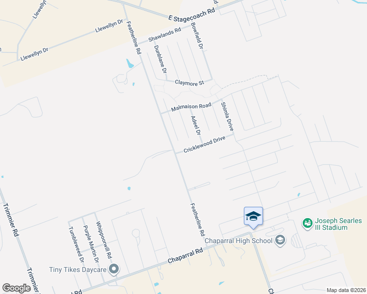 map of restaurants, bars, coffee shops, grocery stores, and more near 3101 Cricklewood Drive in Killeen