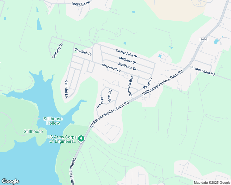 map of restaurants, bars, coffee shops, grocery stores, and more near 1514 Brady Boulevard in Belton