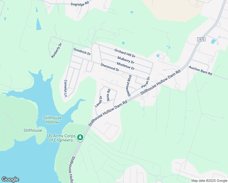 map of restaurants, bars, coffee shops, grocery stores, and more near 1528 Brady Boulevard in Belton