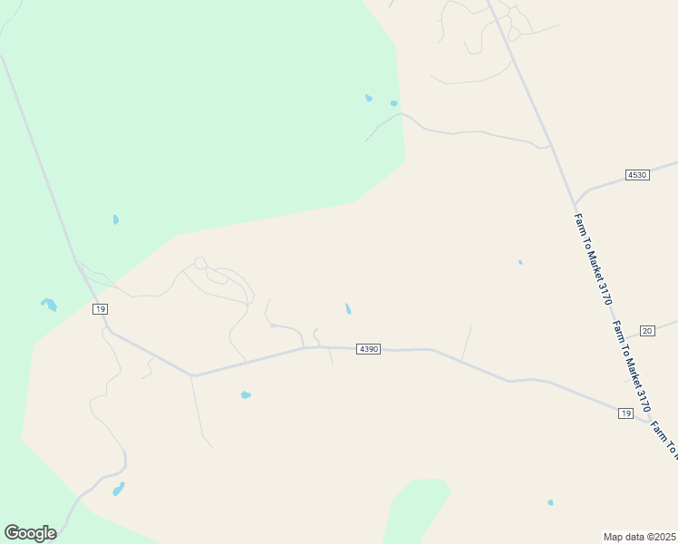 map of restaurants, bars, coffee shops, grocery stores, and more near 4115 County Road 4390 in Kempner